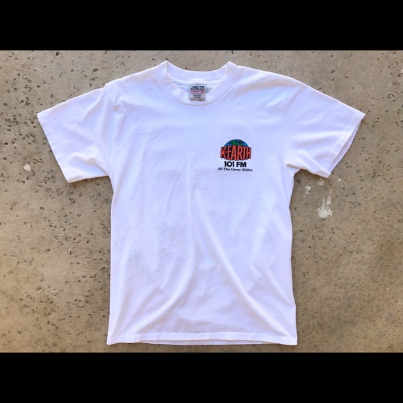 RARE Vintage 1980s K-Earth 101 The Beatles T-Shirt - Picture 4 of 8